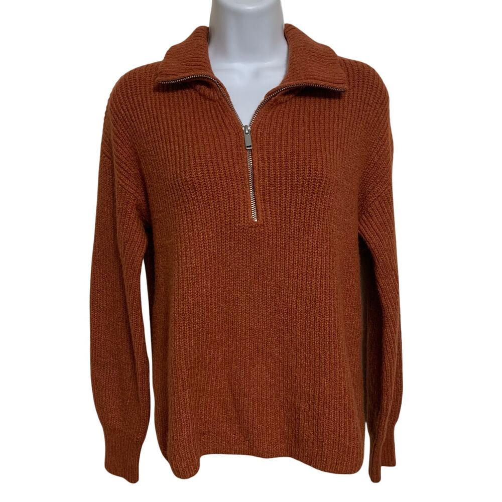 Old Navy 1/4 Zip Go-Recycled Sweater Womens Size XS